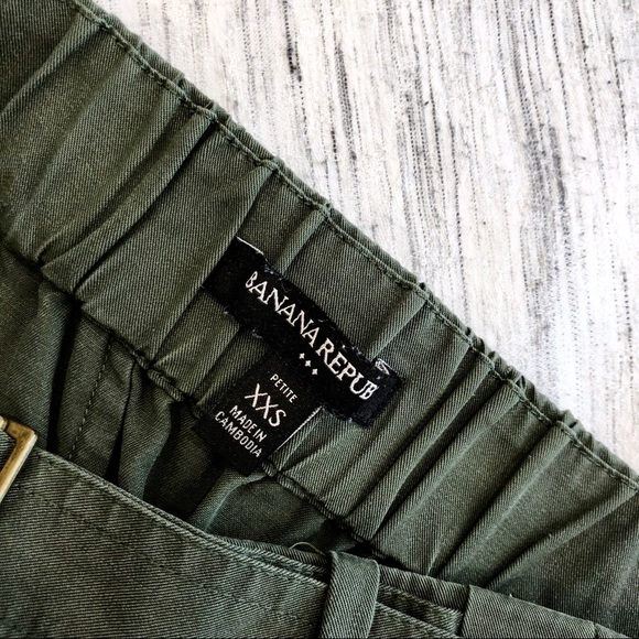 Banana Republic Army Green Utility Skirt Size XXSP - Picture 8 of 8